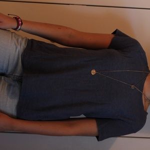 Blue Casual T-shirt